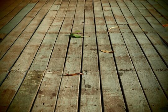 mantenimiento tarima exterior